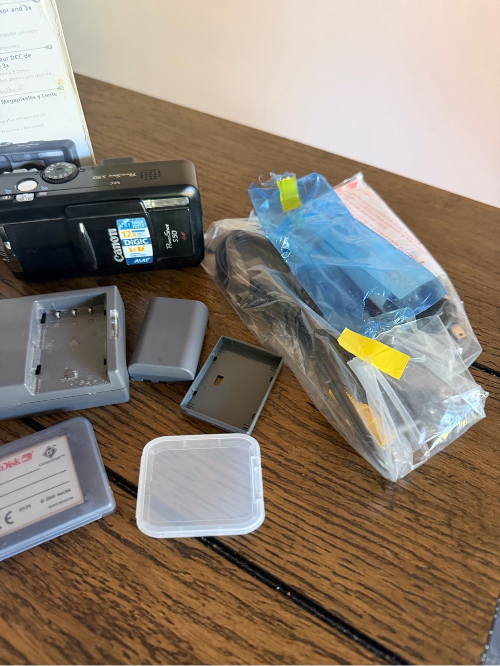 Canon Powershot S50 Digital Camera In Box With Charger Manual Battery - Picture 6 of 14